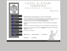 Tablet Screenshot of nickel-nickel.de